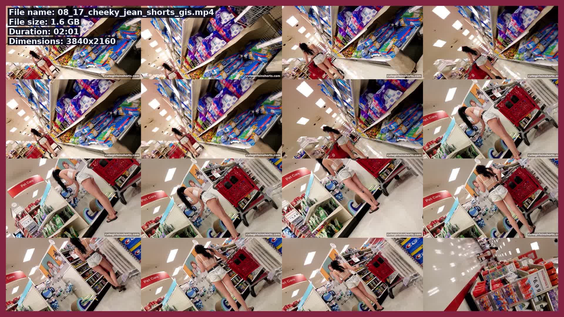 08 17 Cheeky Jean Shorts