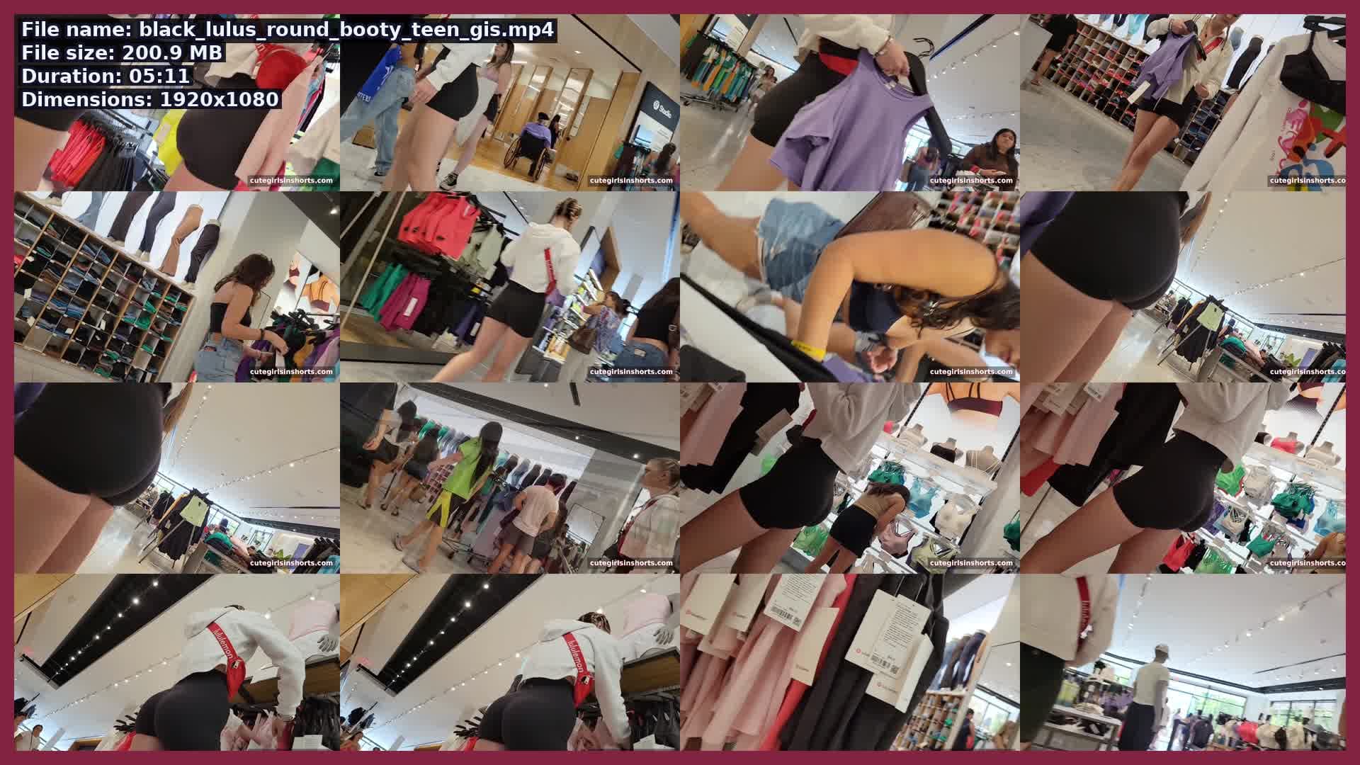 Black Lulus Round Booty Teen