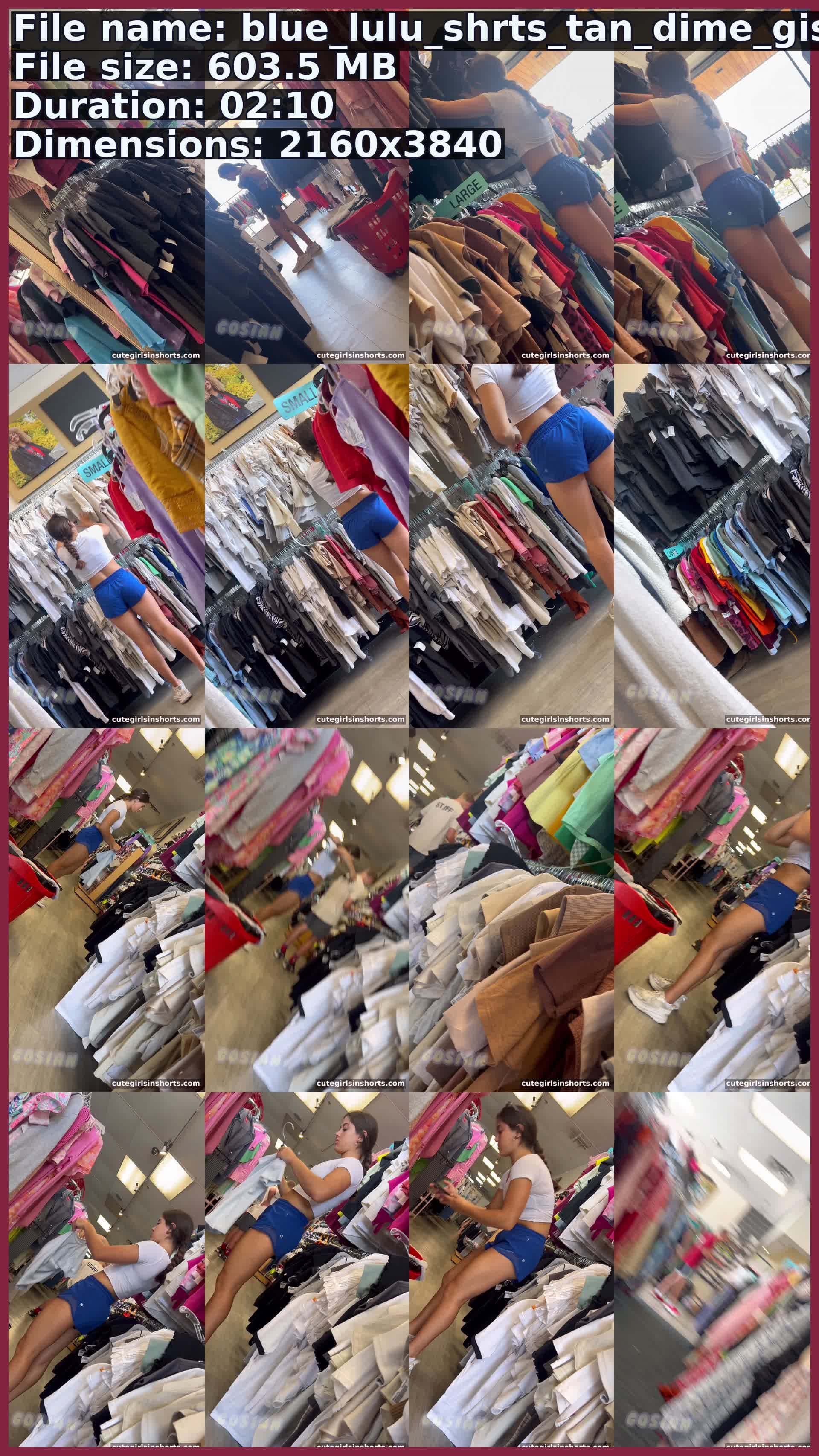 Blue Lulu Shrts Tan Dime