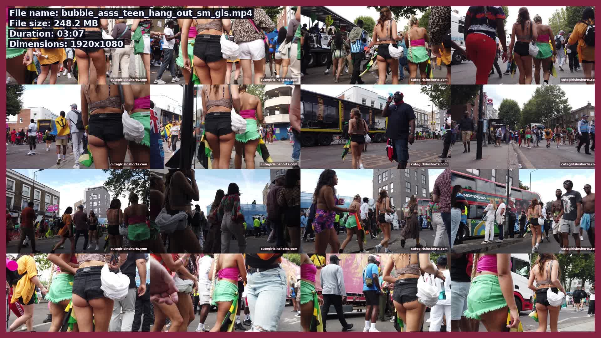 Bubble Asss Teen Hang Out Sm