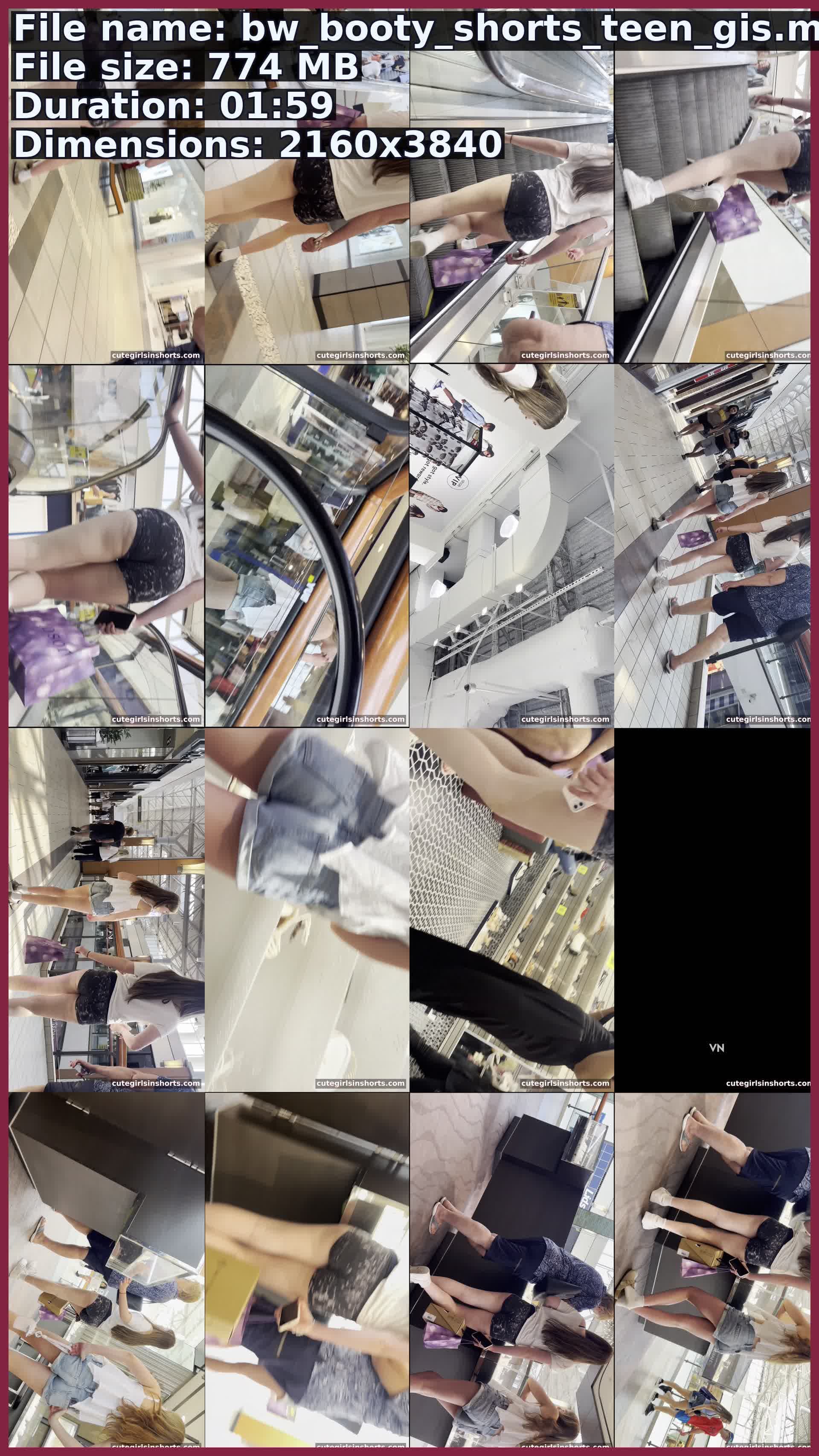 Bw Booty Shorts Teen