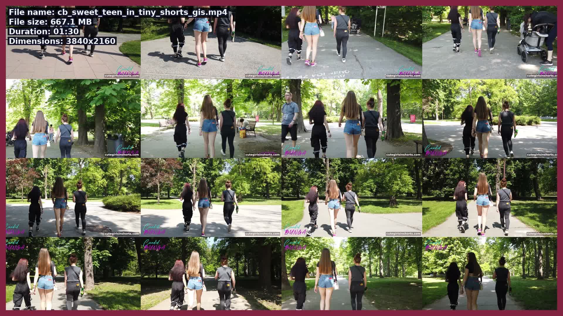 Cb Sweet Teen In Tiny Shorts