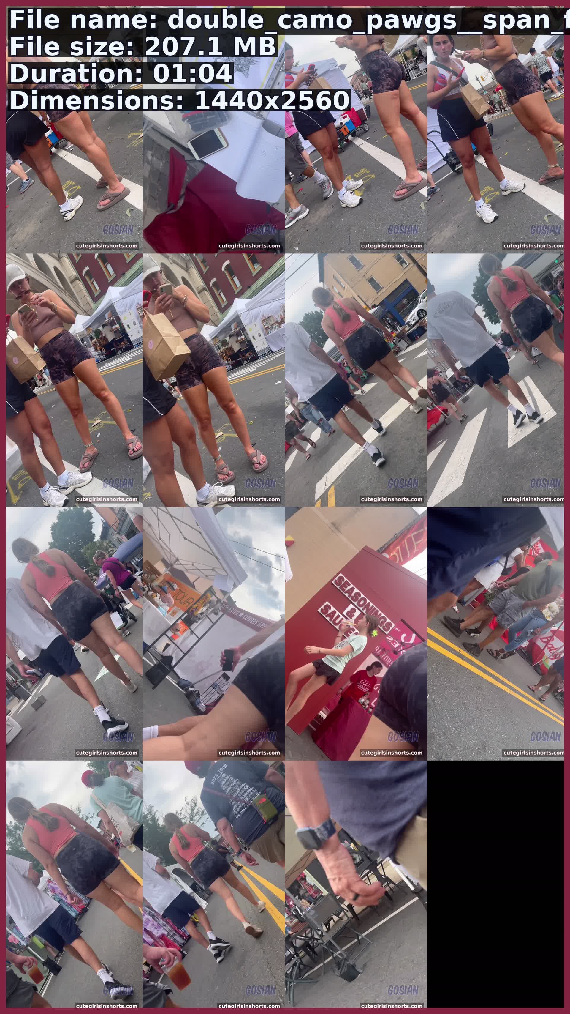 Double Camo Pawgs Span Fest