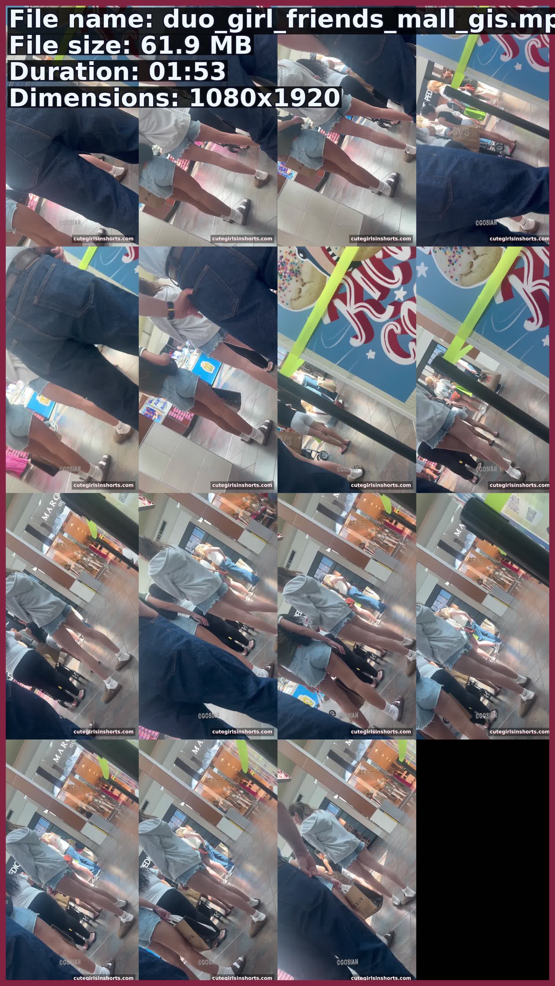 Duo Girl Friends Mall