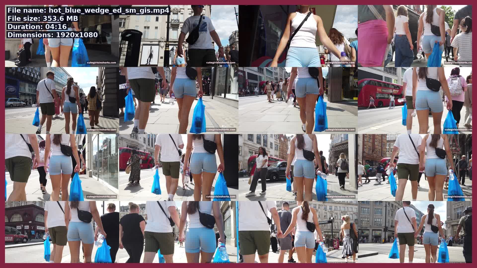 Hot Blue Wedge Ed Sm