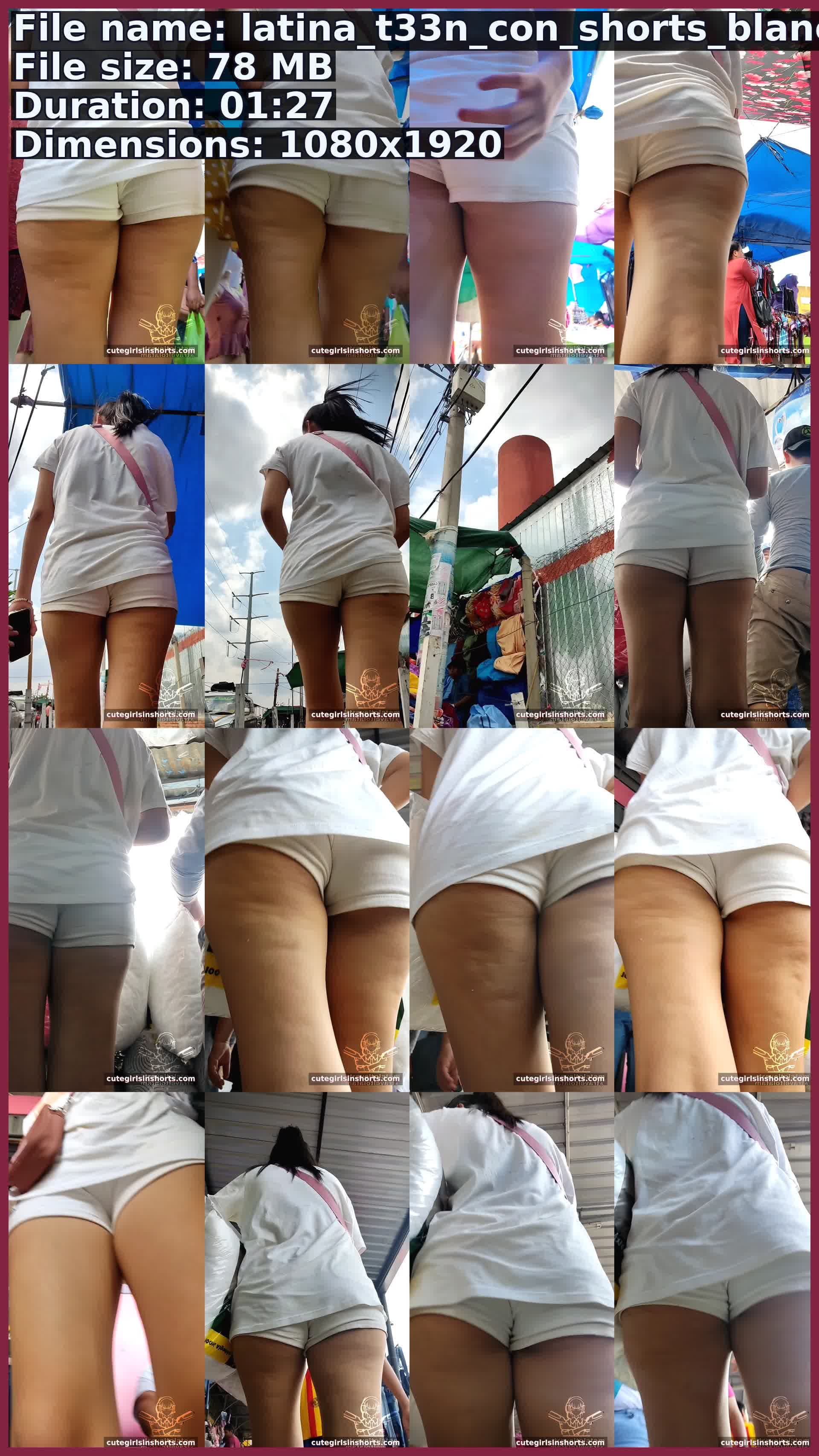Latina T 33 N Con Shorts Blanco