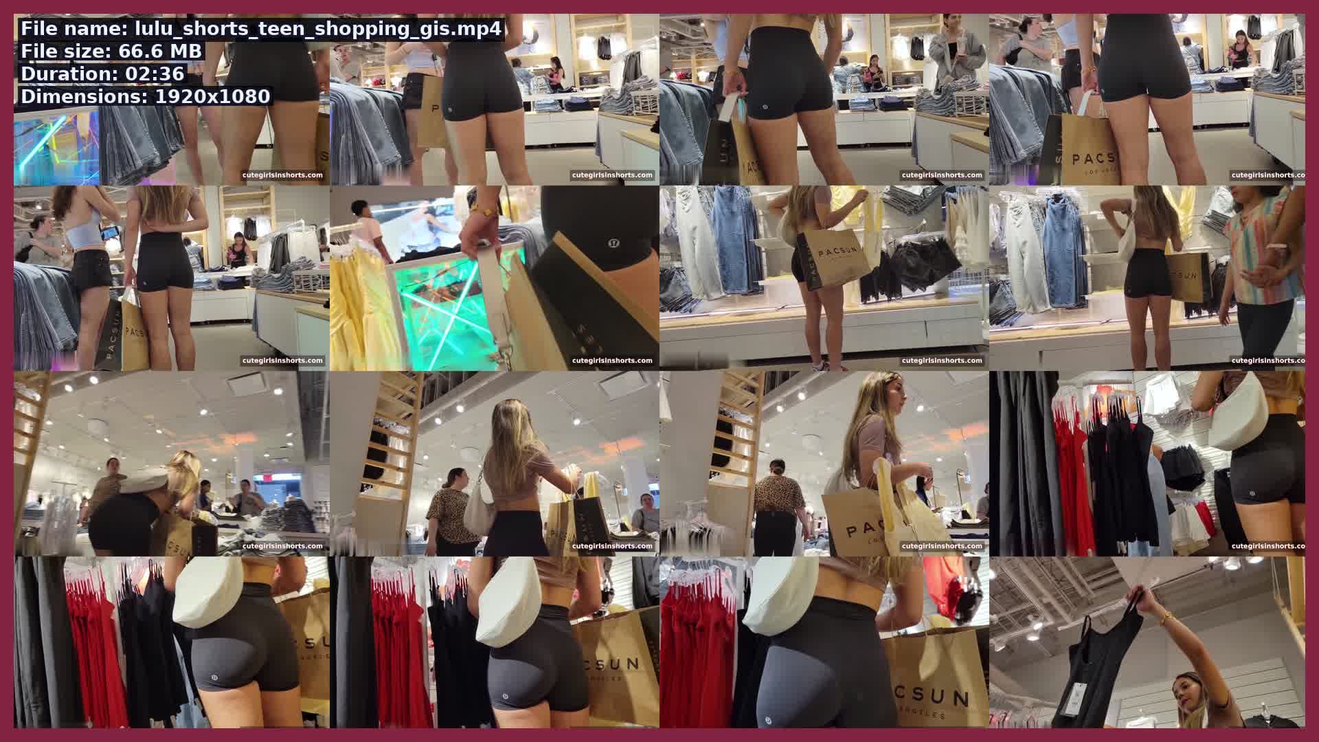 Lulu Shorts Teen Shopping