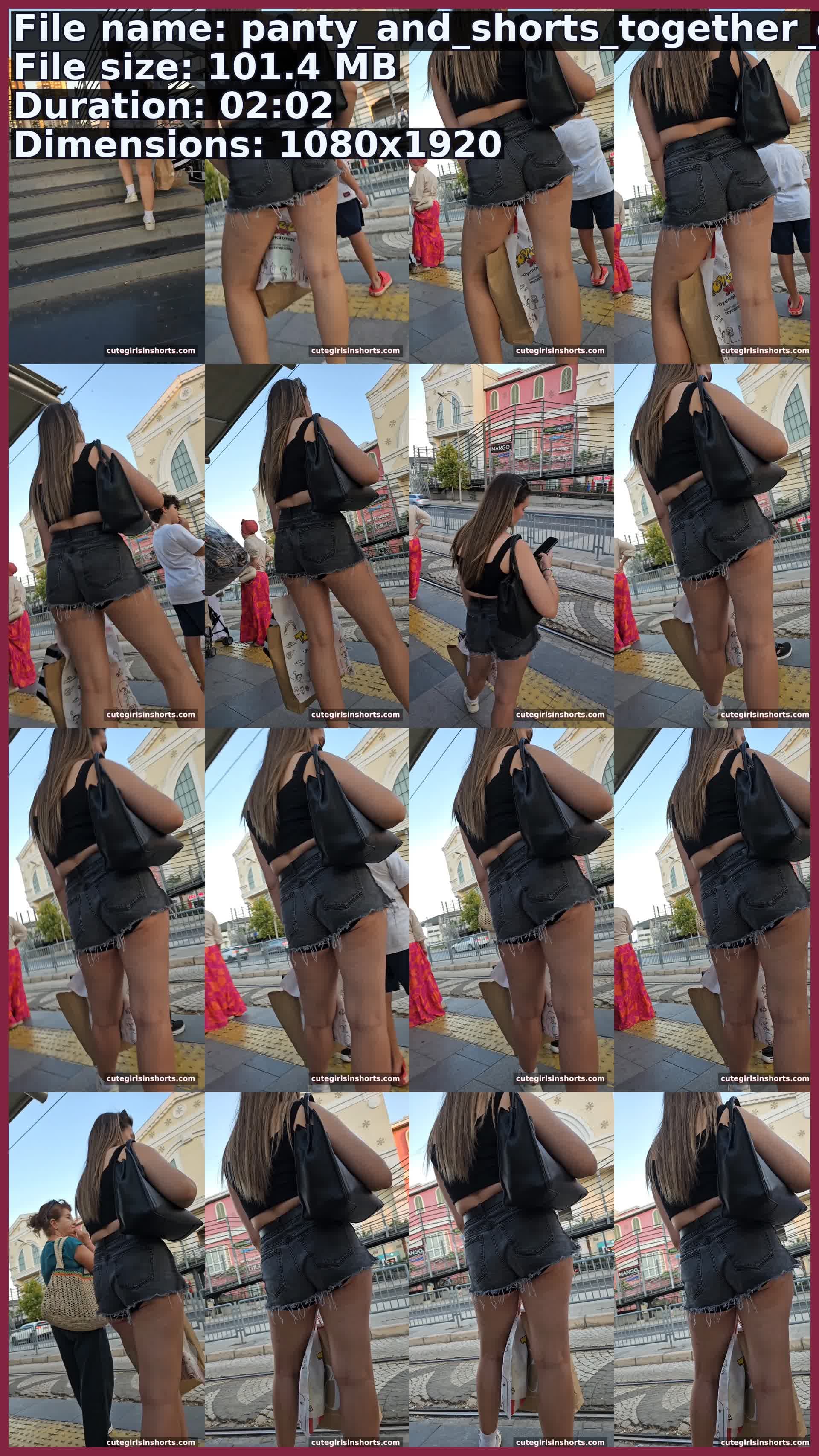 Panty And Shorts Together