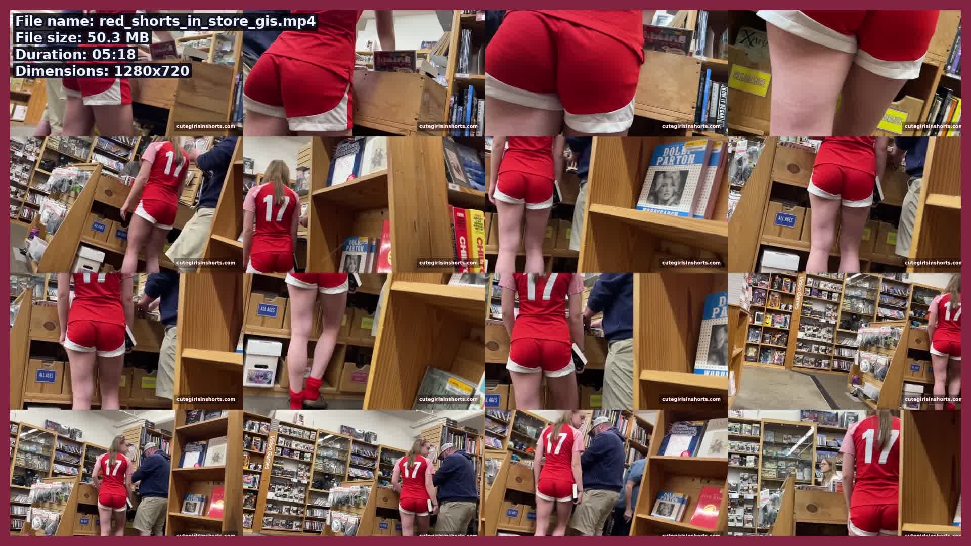 Red Shorts In Store