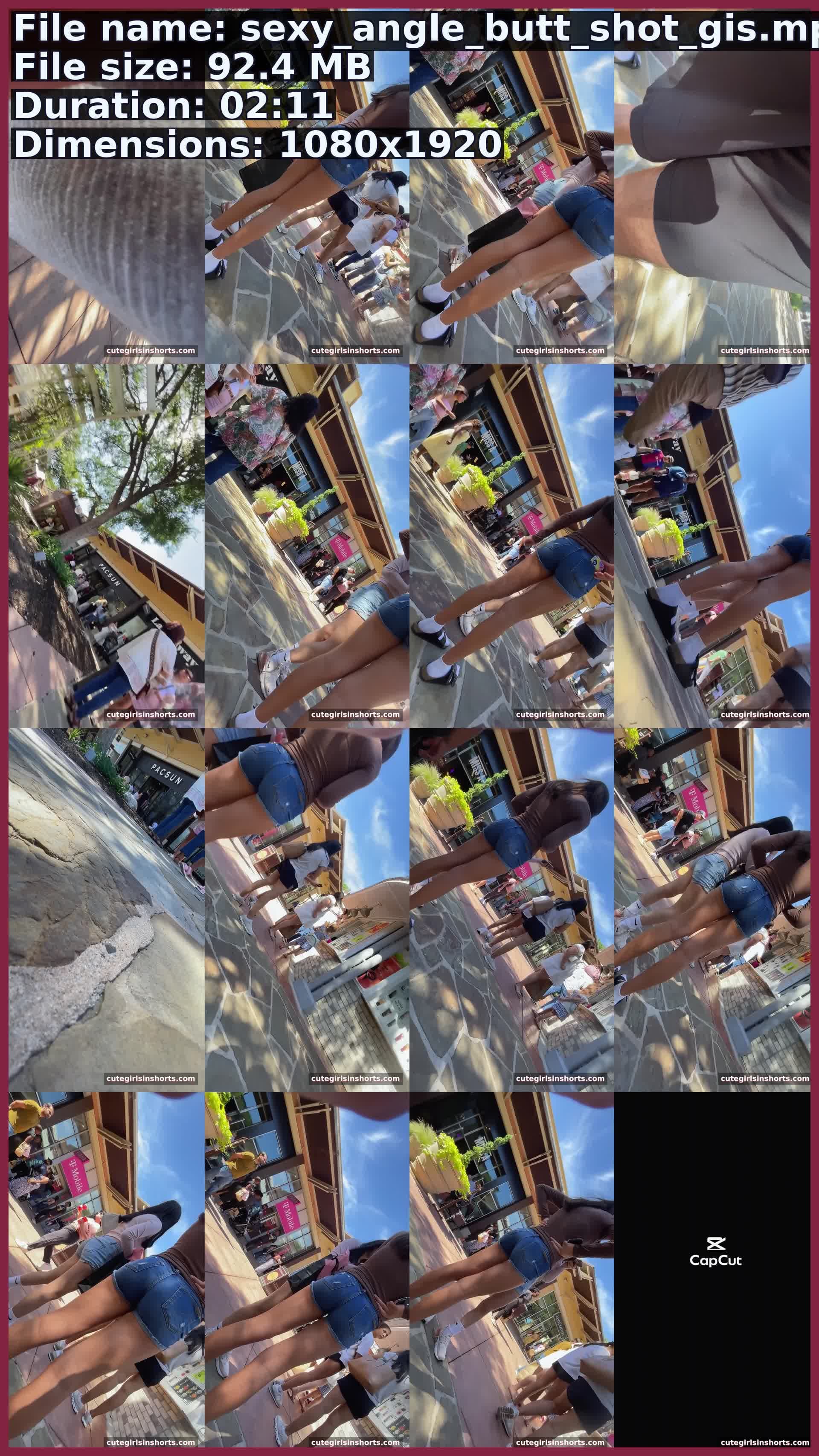 Sexy Angle Butt Shot