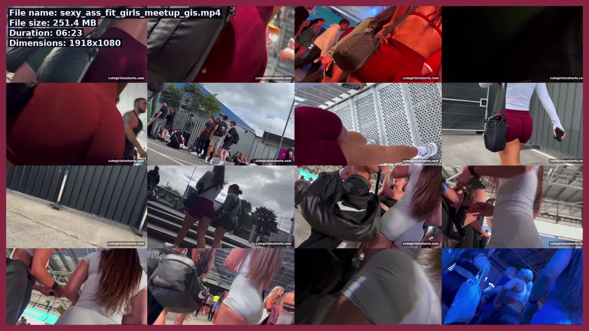 Sexy Ass Fit Girls Meetup