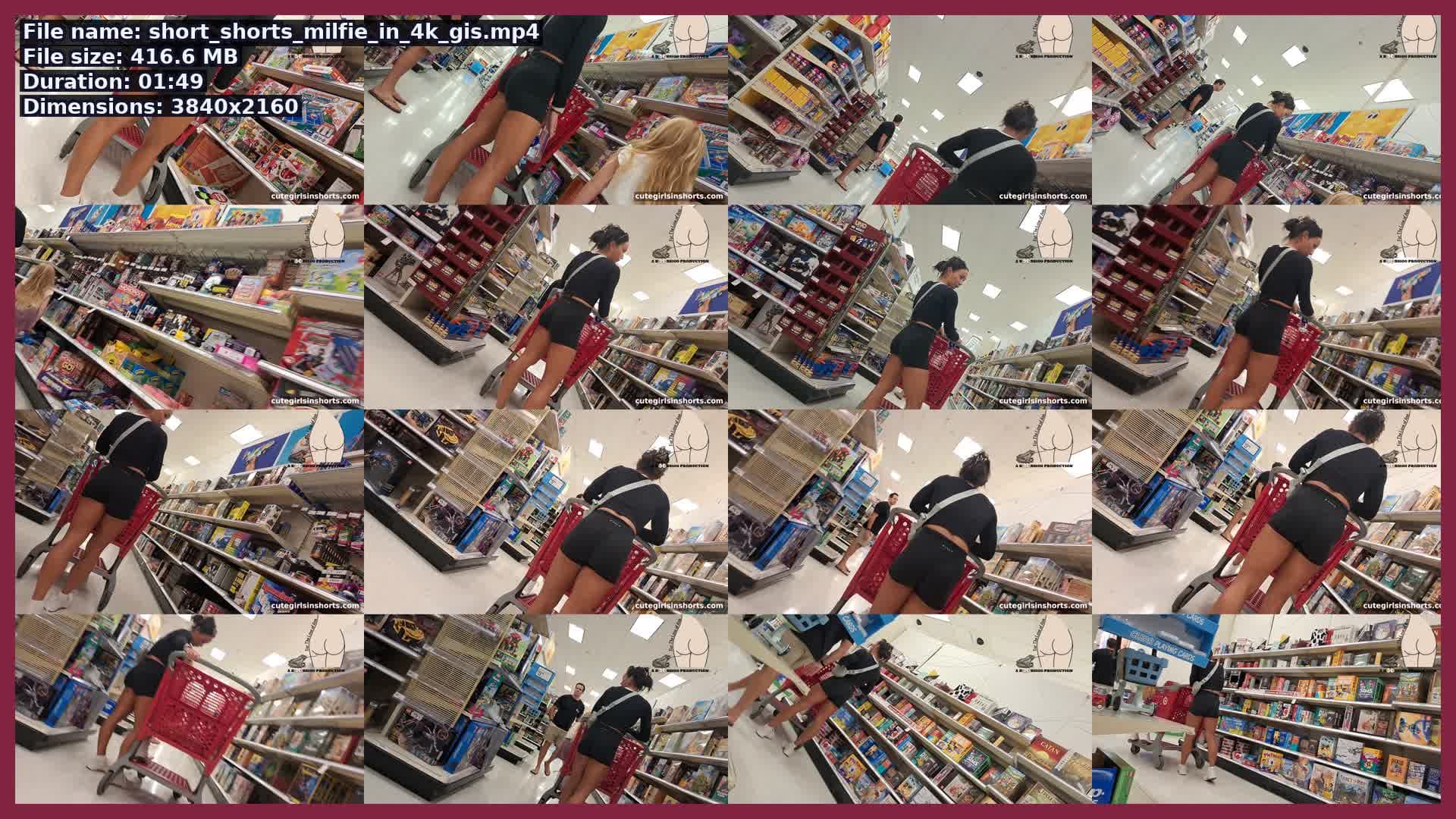 Short Shorts Milfie In 4 K