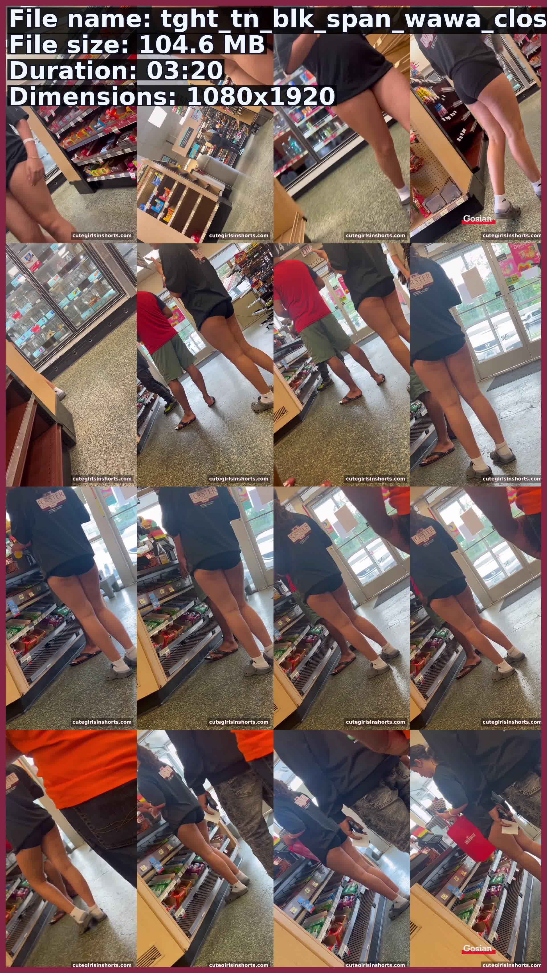 Tght Tn Blk Span Wawa Closed