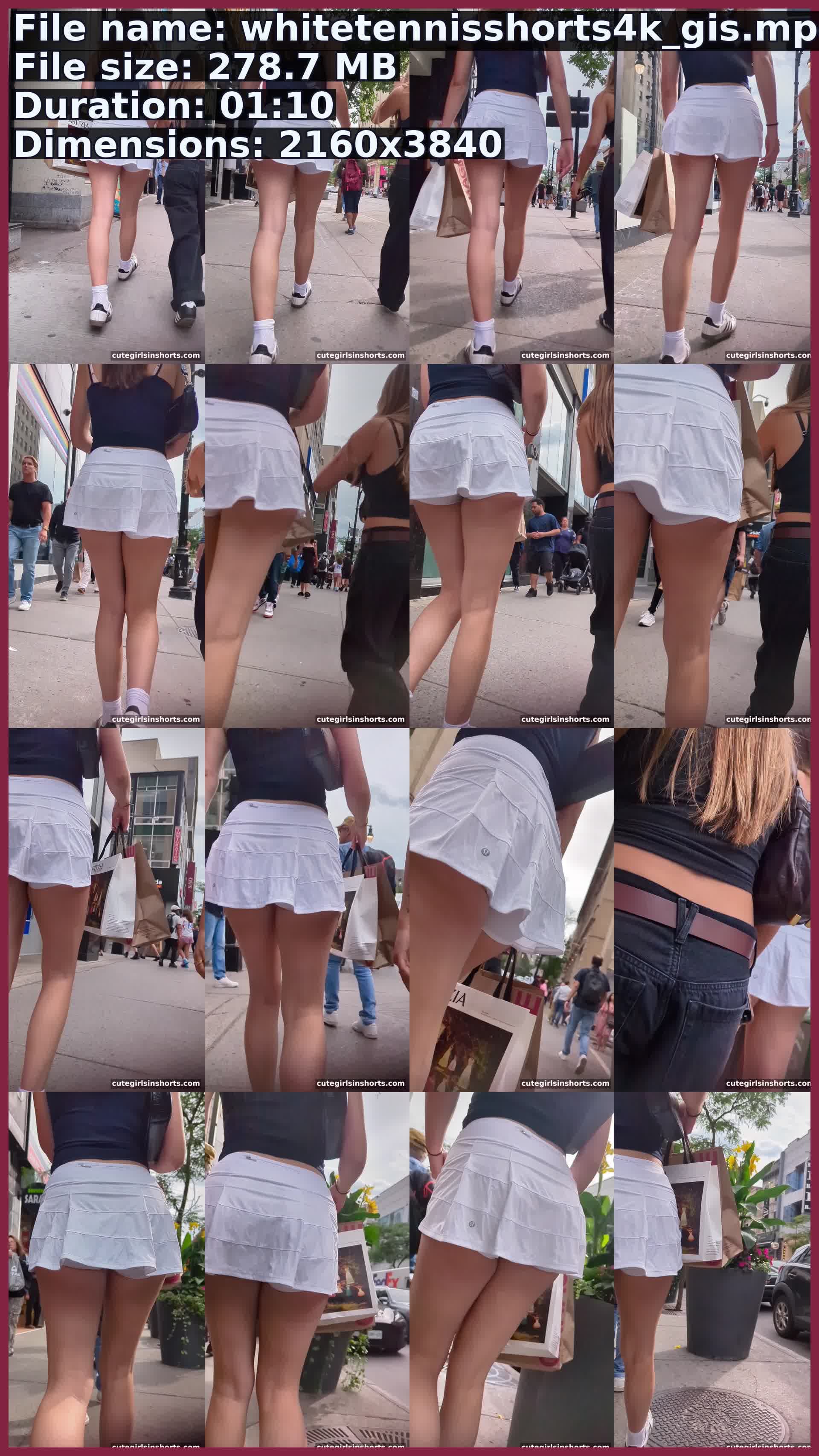 Whitetennisshorts 4 K