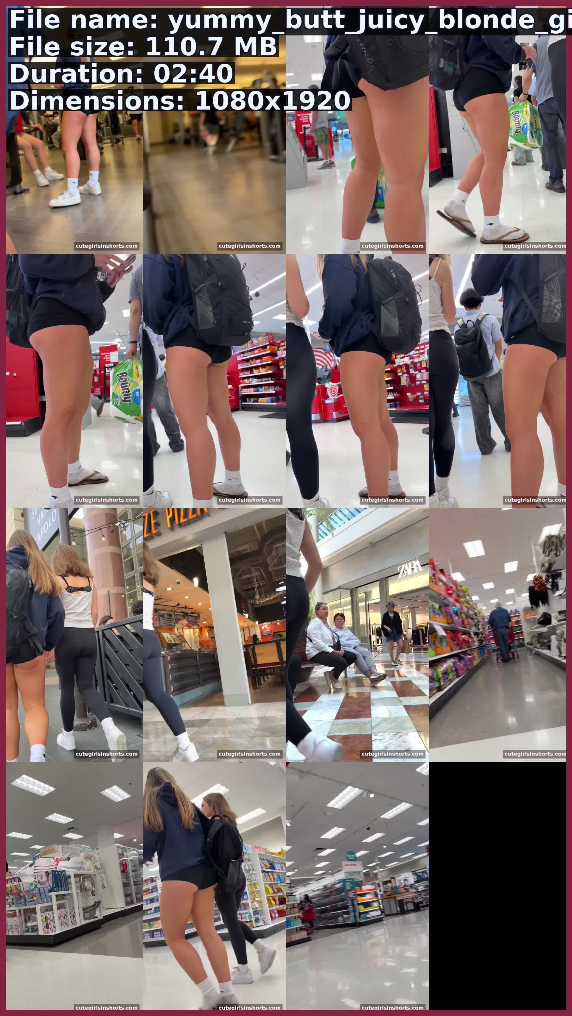 Yummy Butt Juicy Blonde